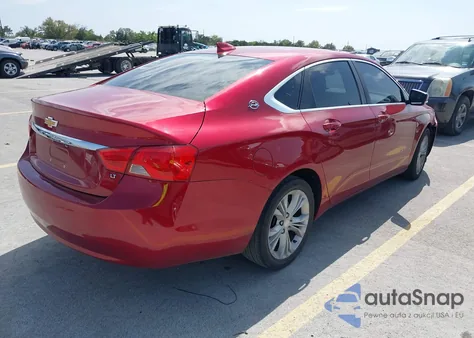 2015 Chevrolet Impala 2Lt from USA, damaged, VIN 2G1125S36F9242477